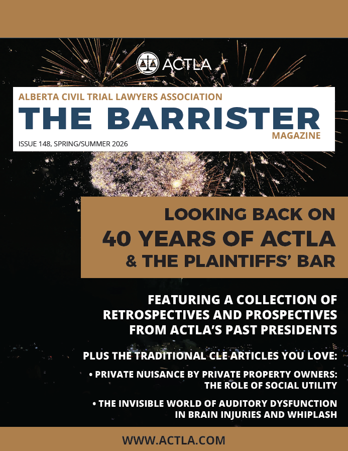 Front Cover of hte Barrister